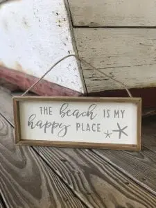 Happy Place sign