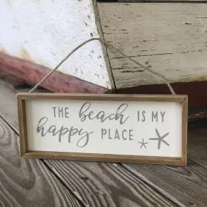 Happy Place sign
