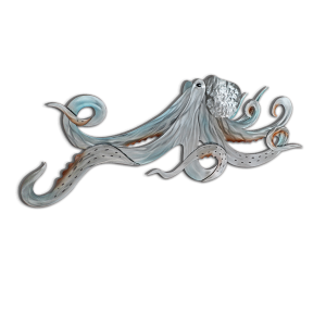 Steel Art - Octopus (Small)
