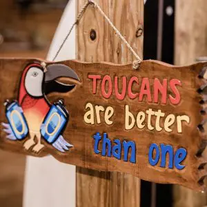 Toucans are Better Sign