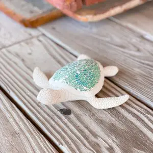 Mosaic Turtle - Blue-Green