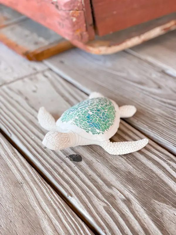 Mosaic Turtle - Blue-Green