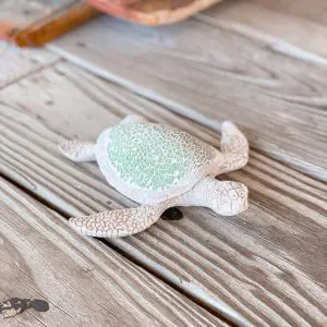 Mosaic Turtle - Seafoam