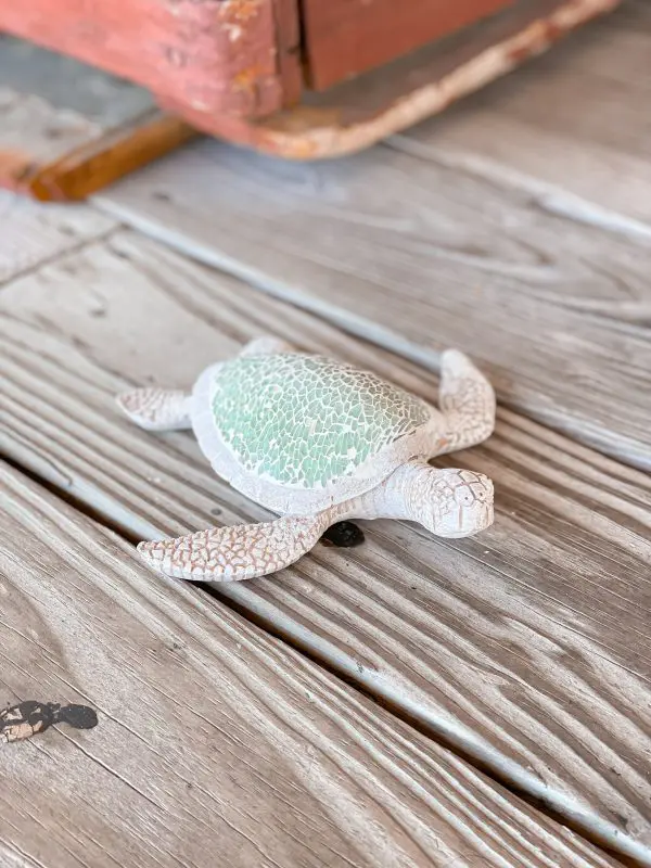 Mosaic Turtle - Seafoam