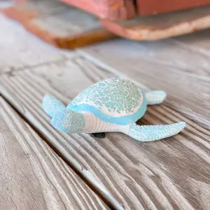 Mosaic Turtle - Blue
