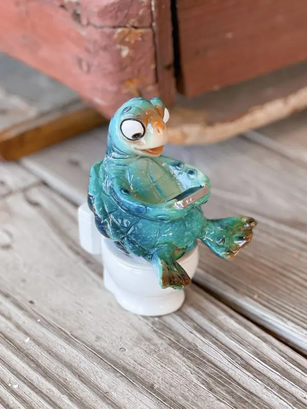 Turtle on Toilet - Phone
