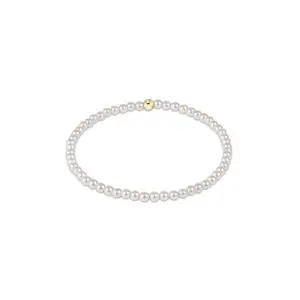 enewton: Classic Pearl 3mm Bead Bracelet