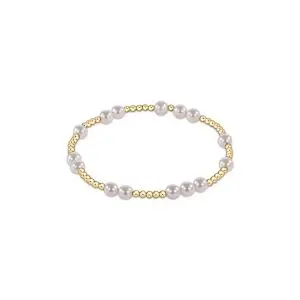 enewton: Hope Unwritten 5mm Bead Bracelet - Pearl