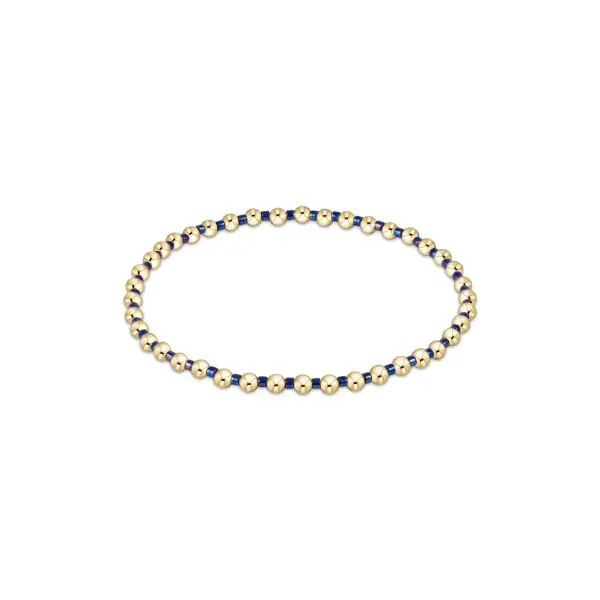 enewton: Hope Grateful Bracelet - Blue Metallic