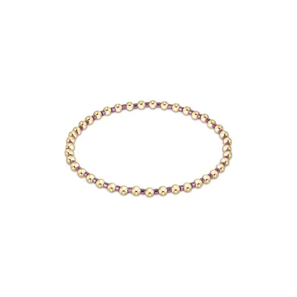 enewton: Hope Grateful Bracelet - Pink Metallic