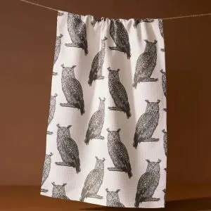 Geometry: Kitchen Tea Towel - Nocturne