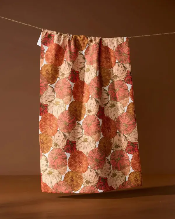 Geometry: Kitchen Tea Towel - Tendril