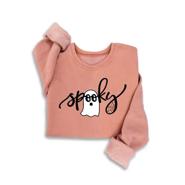 "Spooky" Mineral Graphic Sweatshirt