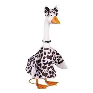 Porch Goose Outfit - Polka Dot Gown