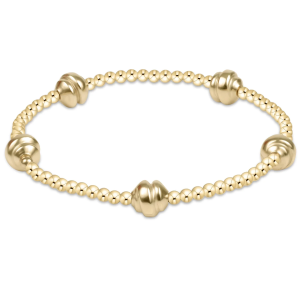 enewton: Admire Small Gold 2.5mm Bead Bracelet - Gold