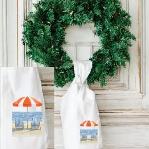 Wreath Sash - Americana Beach