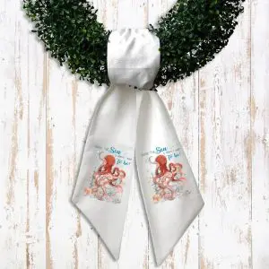 Wreath Sash - "Under the Sea" Octopus