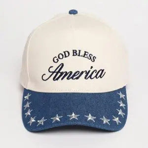 "God Bless America" Stars Hat