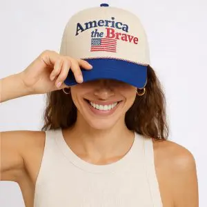"America the Brave" Hat - Natural