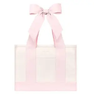 Case-Mate: Canvas Tote Bag - Ballet Pink Bow