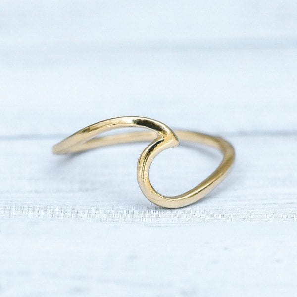 Wave Ring gold