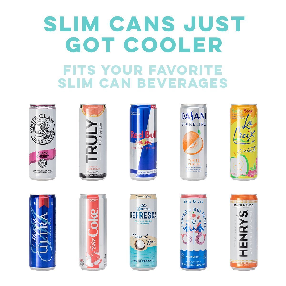 Swig Life: Skinny Can Cooler (12oz) - Jingle Jungle - Callahan's