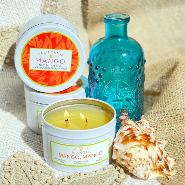 California Mango: Soy Candle - Image 2
