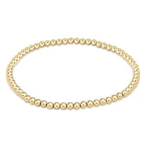 enewton: Classic Gold 3mm Bead Bracelet