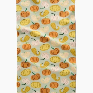 Geometry: Kitchen Tea Towel - Pumpkins and Gourds