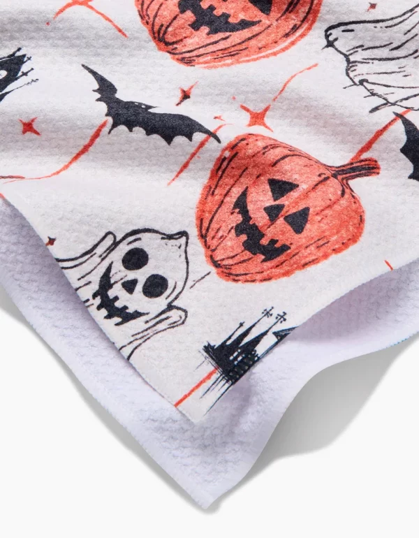 Geometry: Kitchen Tea Towel - Halloween is Here - Image 2