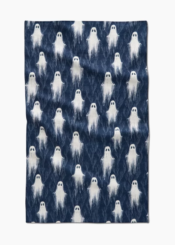 Geometry: Kitchen Tea Towel - Ghosting Around