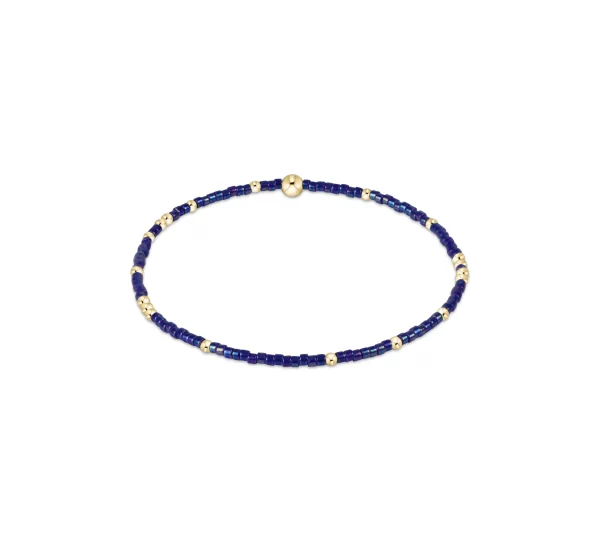 enewton: Hope Unwritten Bracelet - Blue Metallic