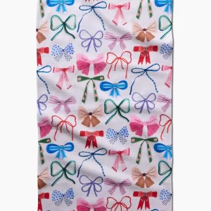 Geometry: Kitchen Tea Towel - Bows
