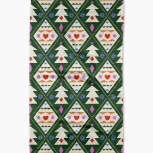 Geometry: Kitchen Tea Towel - Nordic Christmas