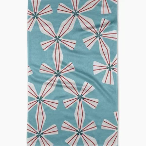 Geometry: Kitchen Tea Towel - Winter Snowflake
