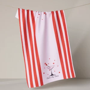 Geometry: Kitchen Tea Towel - Cheers My Dears