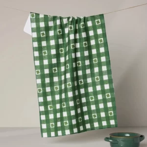Geometry: Kitchen Tea Towel - Fortunate Gingham