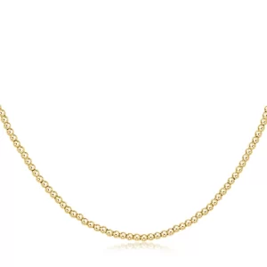 enewton: Choker Beaded - Classic Gold 2mm