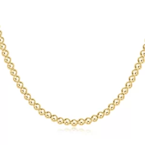 enewton: Choker Beaded - Classic Gold 4mm