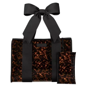 Case-Mate: Jelly Tote Bag - Tortoiseshell Bow