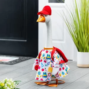 Giddy the Porch Goose: Outfit - Back to School