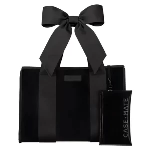 Case-Mate: Jelly Tote Bag - Midnight Black Bow