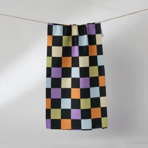Geometry: Mini Bar Towel - See You Checkers